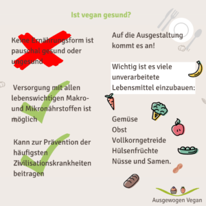 Ist vegan gesund